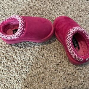 Hurley Kids Fuchsia Slippers